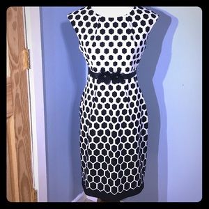 Annected Apparel Black/White Dress